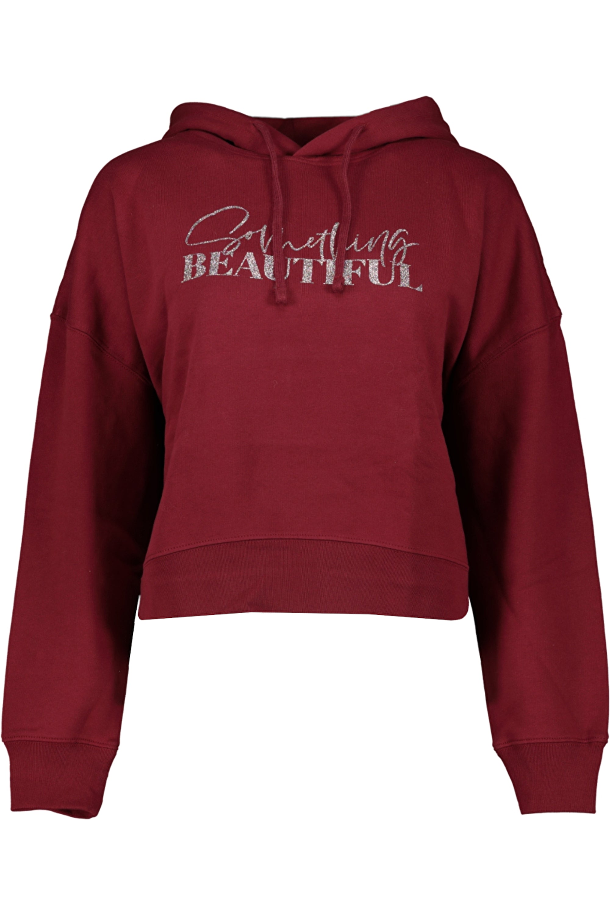 be famous Hoodies Burgundy - Confetti Glitter