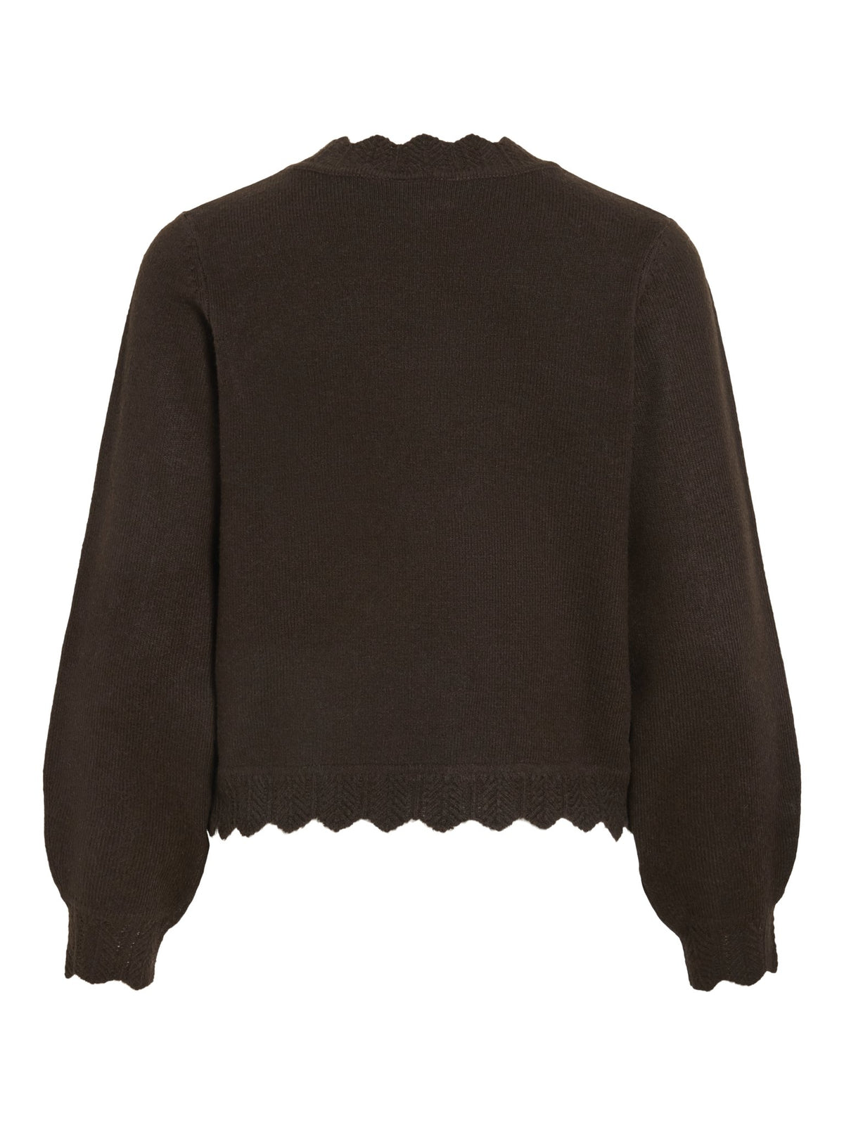 VILA Strickpullover Coffee Bean/Melange