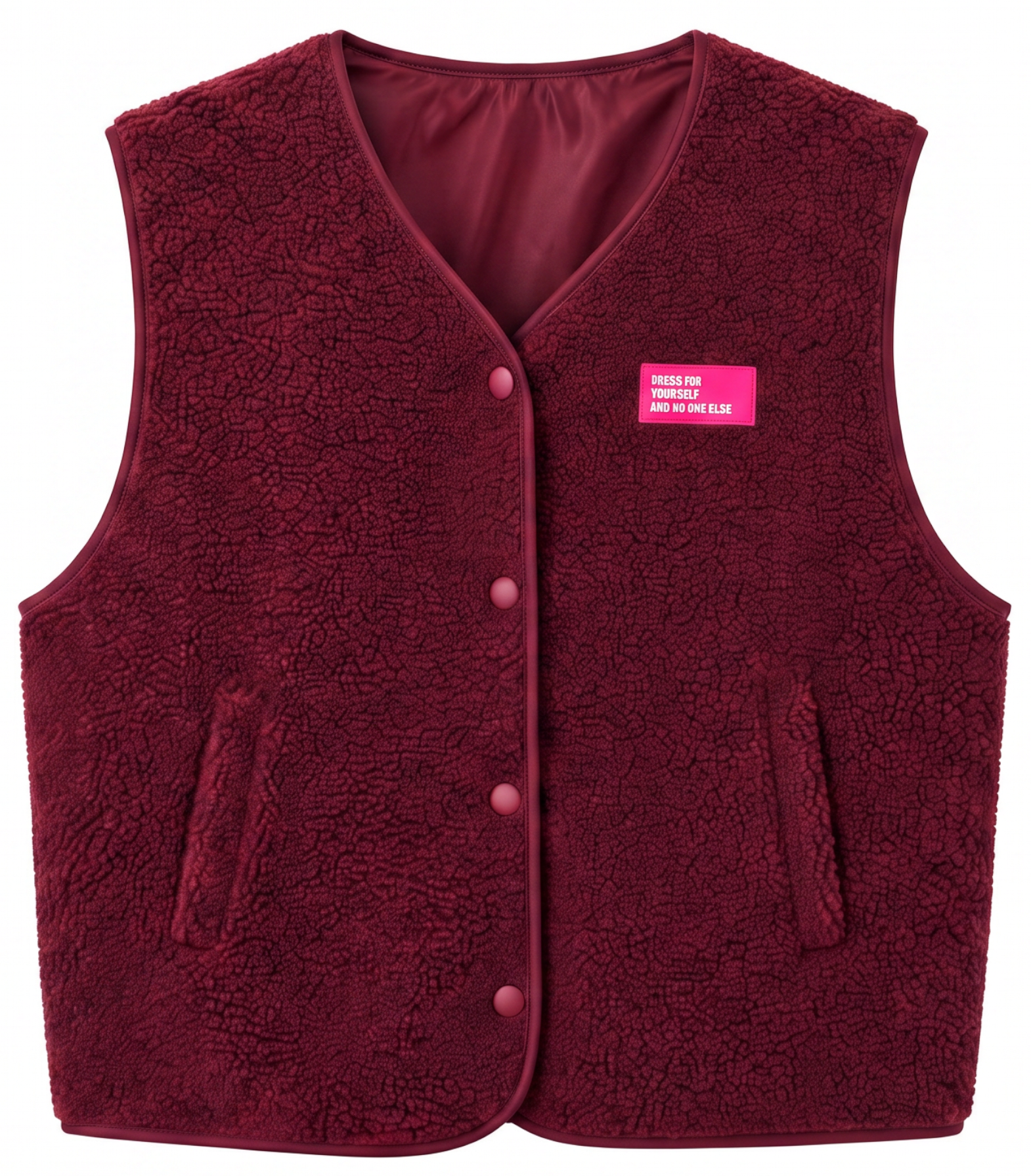 Ärmellose Weste mit V-Ausschnitt