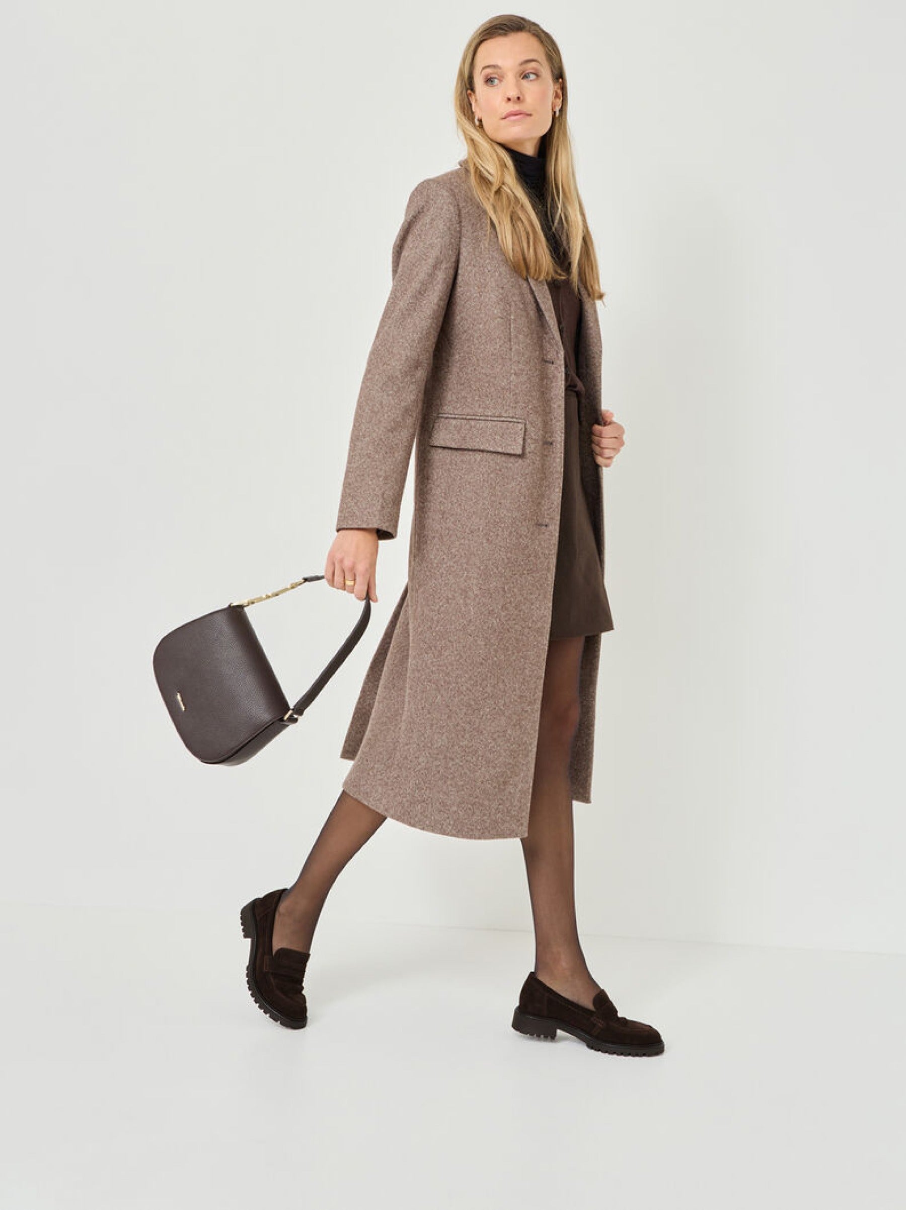 Loafer aus Veloursleder
