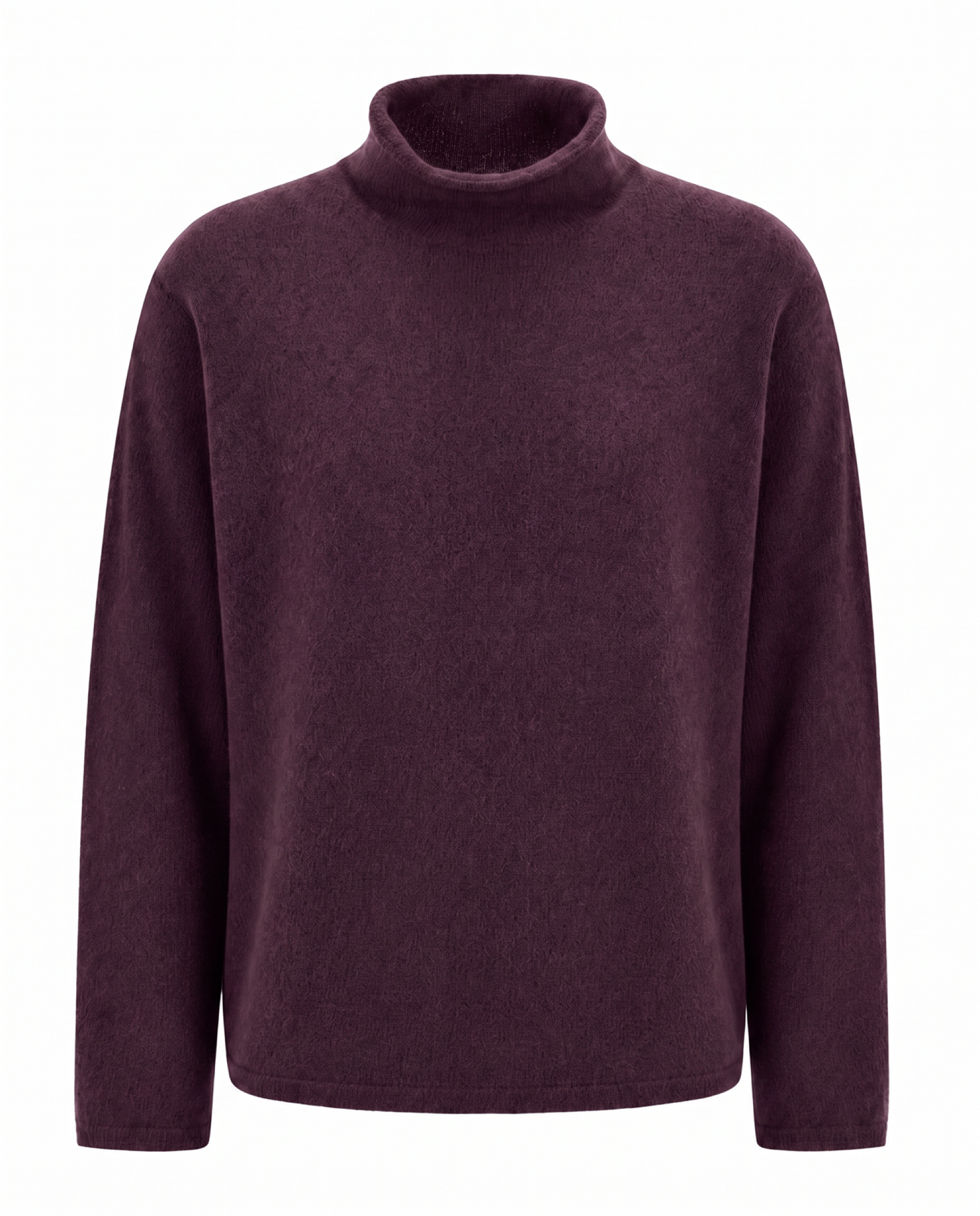 Strickpullover mit Rollkragen