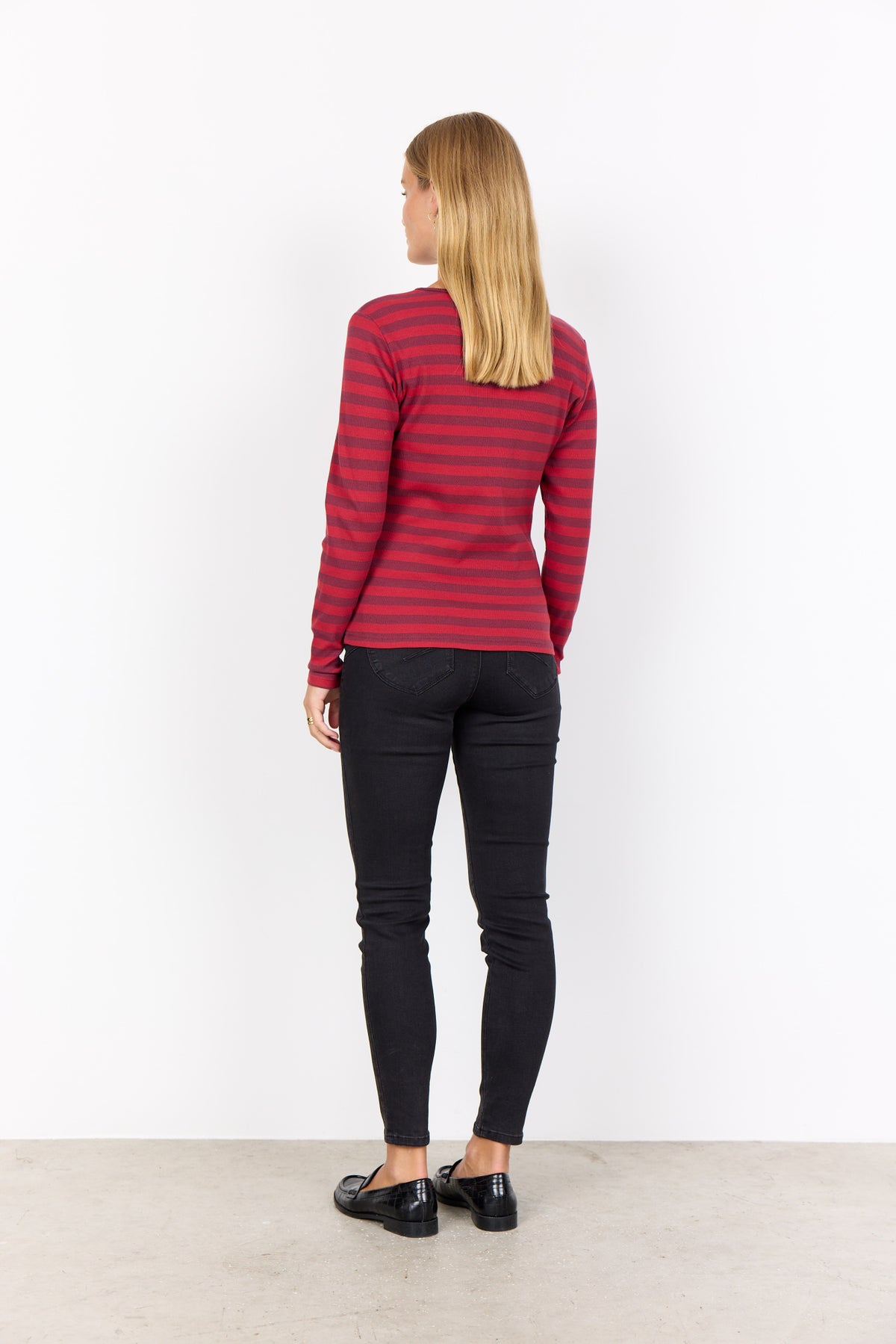 Soyaconcept Longsleeve Red Combi