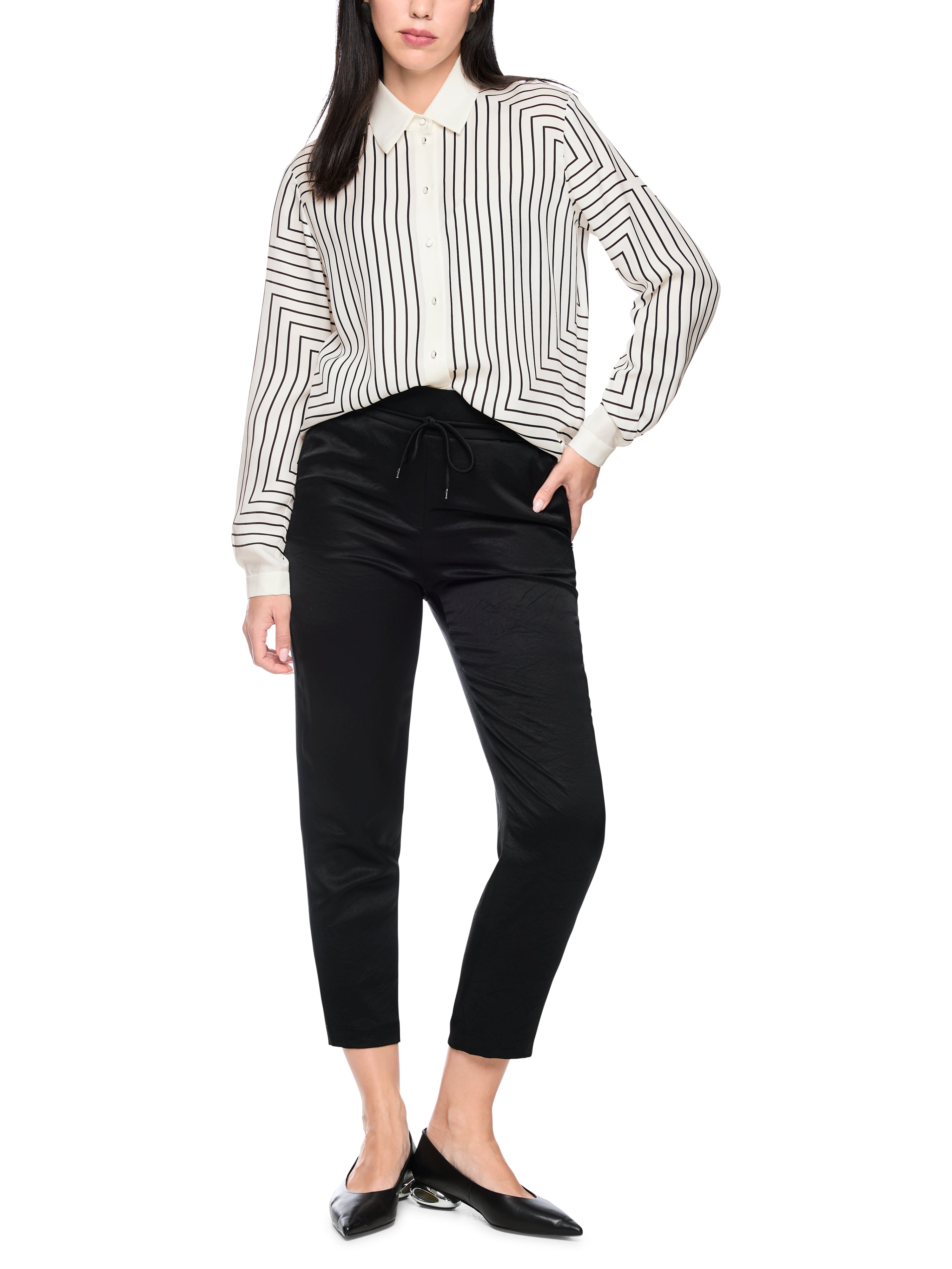 Bluse mit geometrischem Print