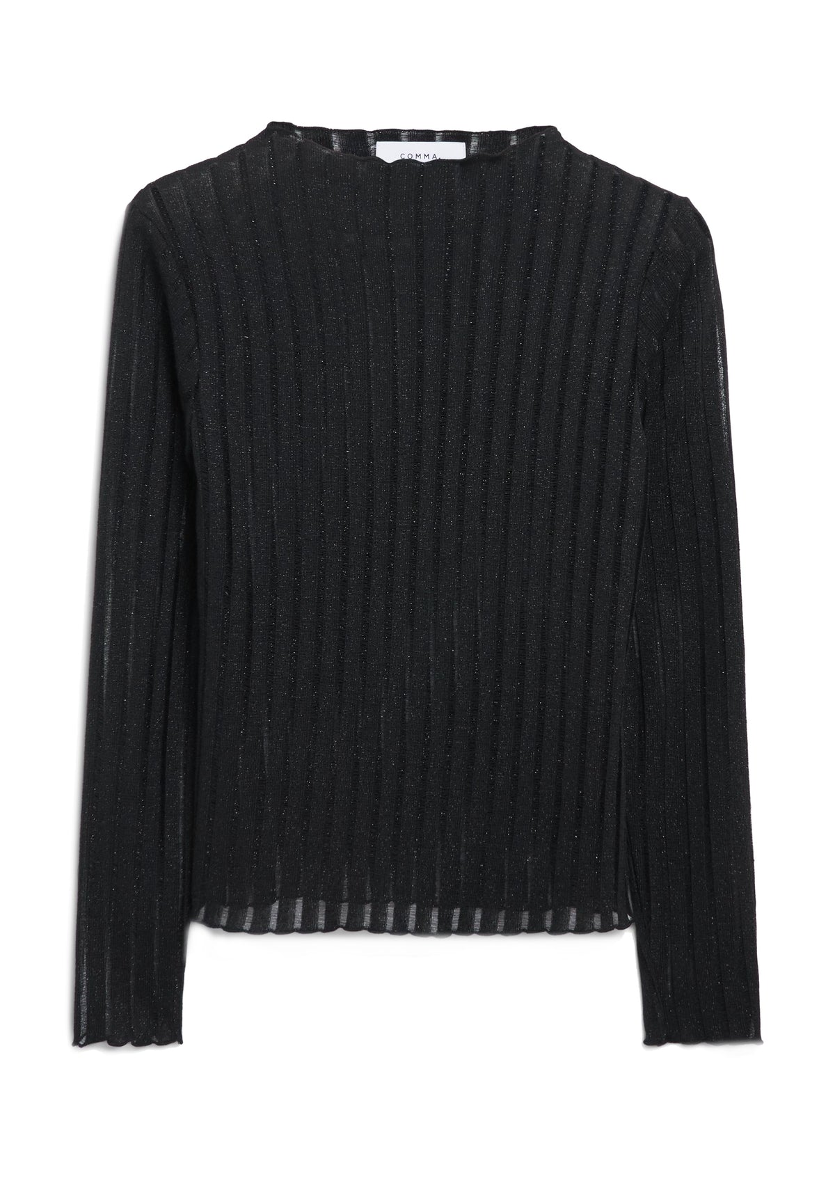 Longsleeve mit Glitzergarn