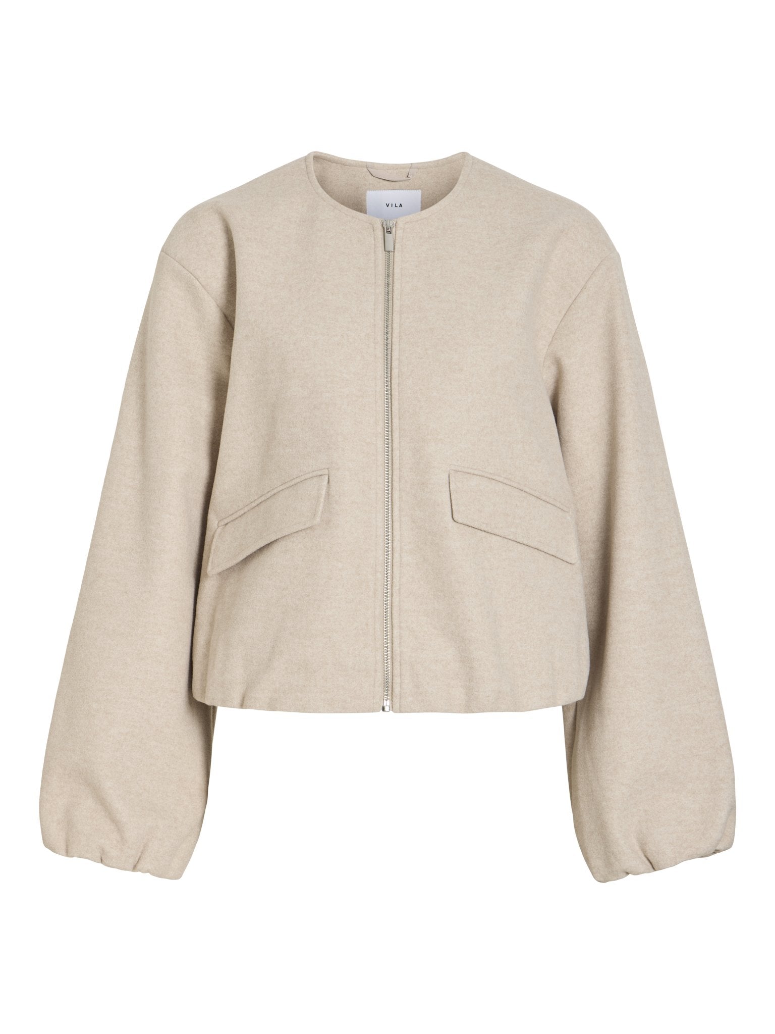 VILA Jacken Super Light Natural Melan