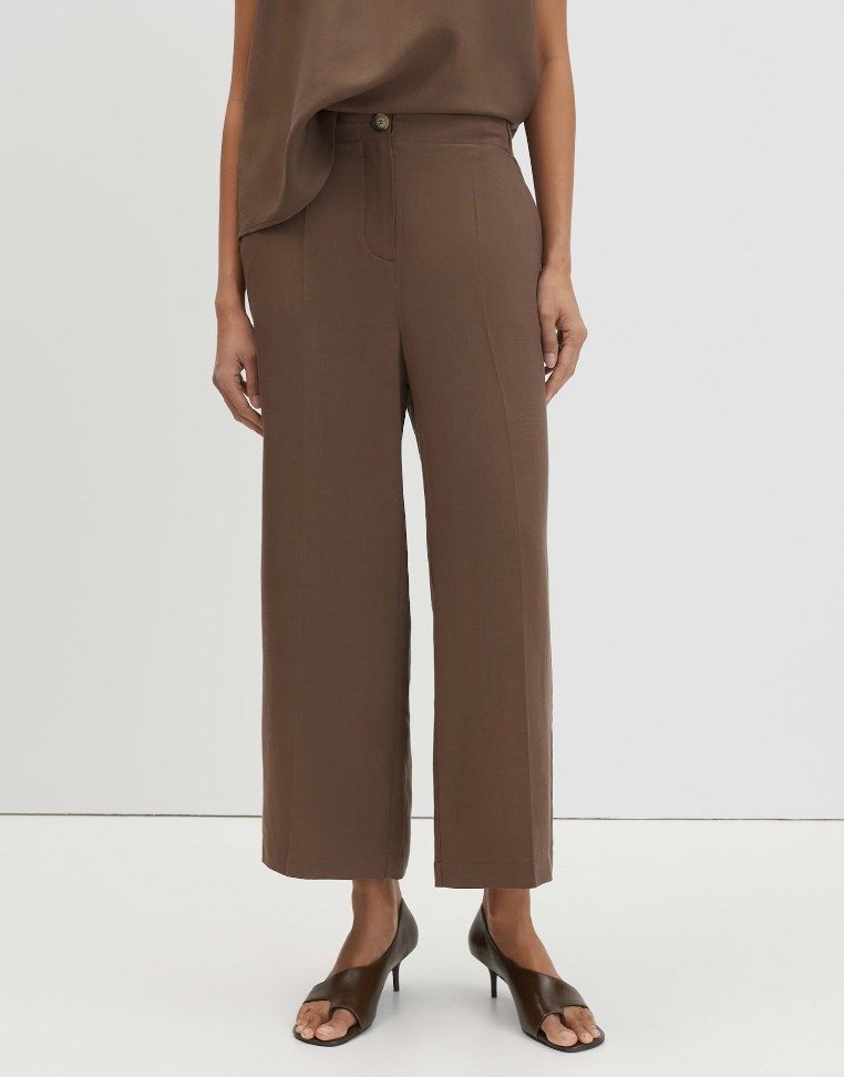 Culotte CELINO CROPPED LINEN