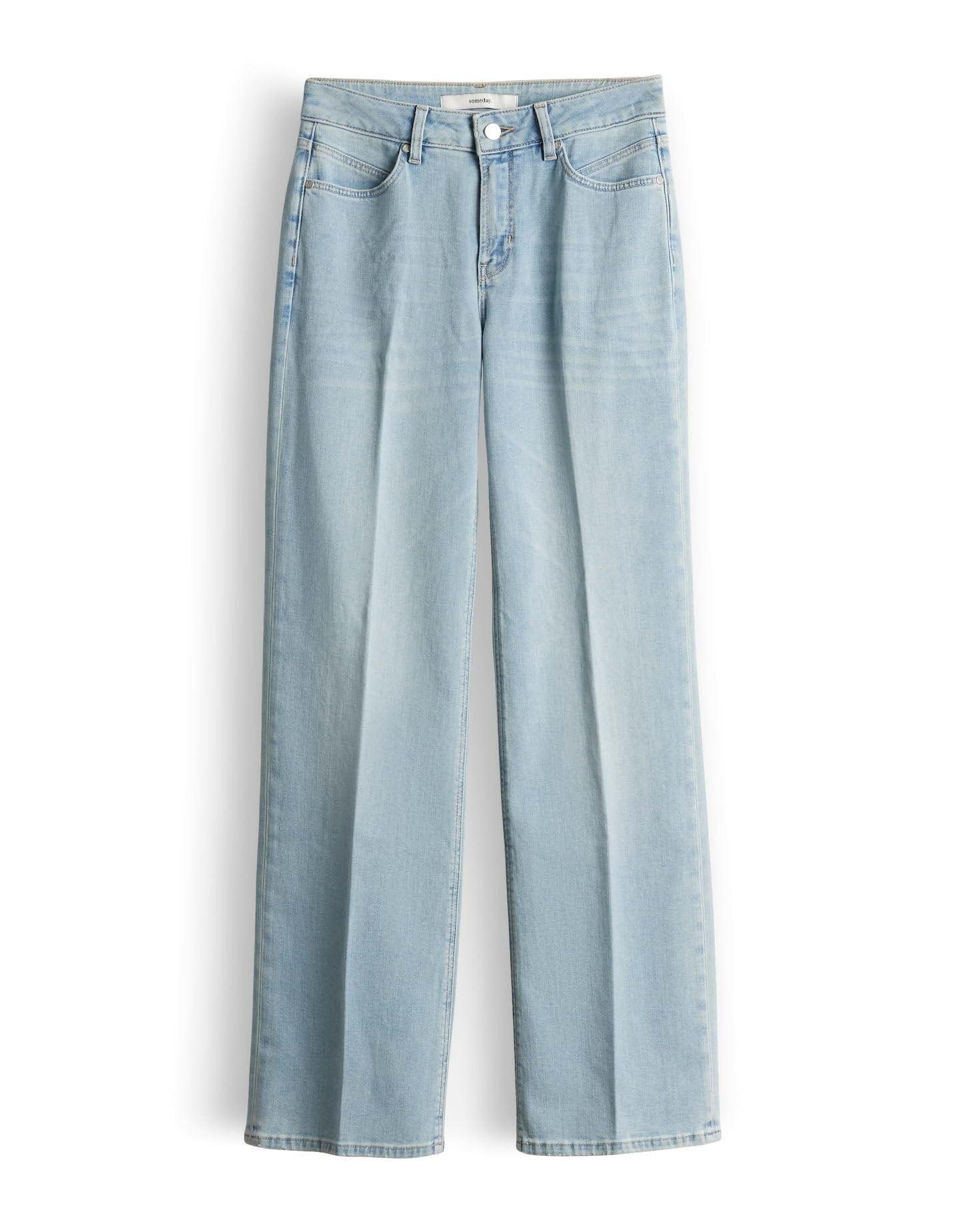 someday Wide Leg Mid Tint Blue