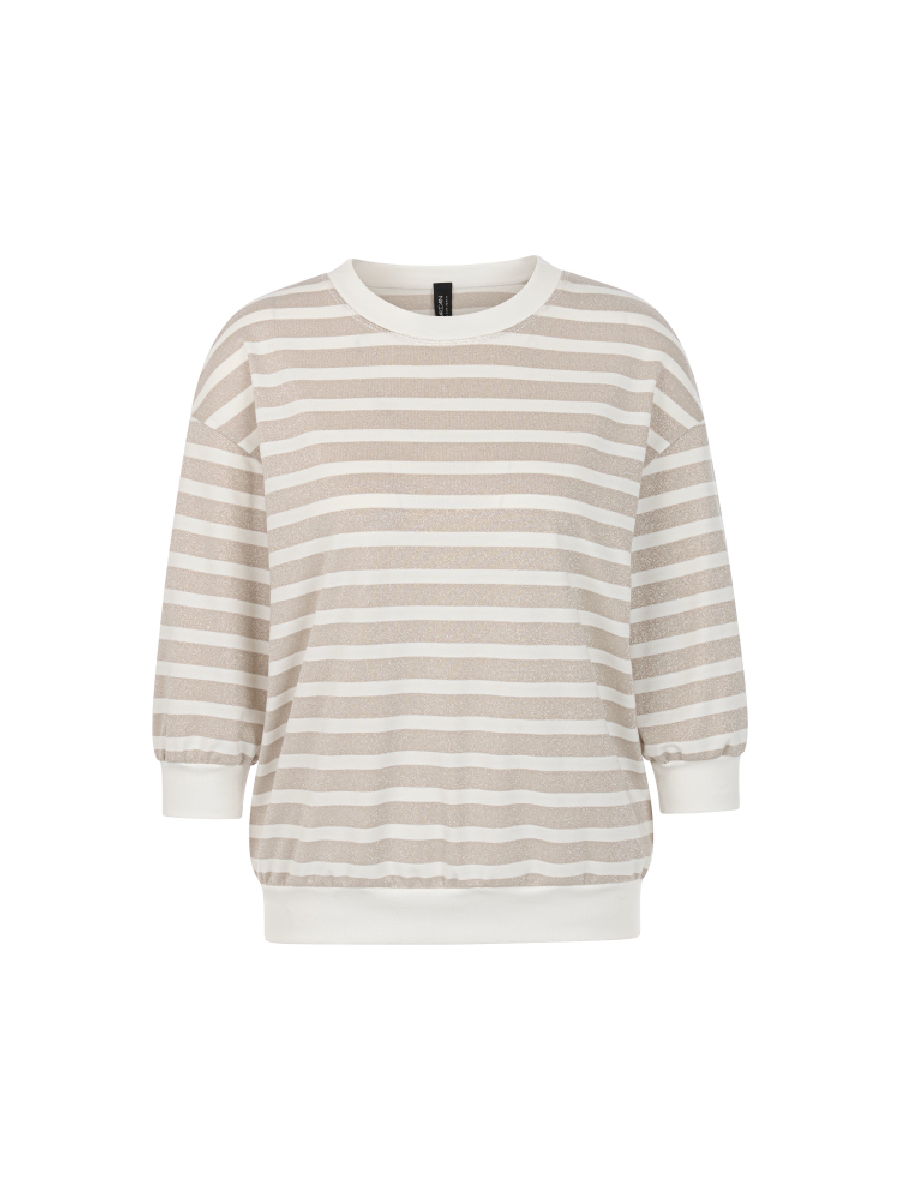 Shirt mit Lurex-Ringeln