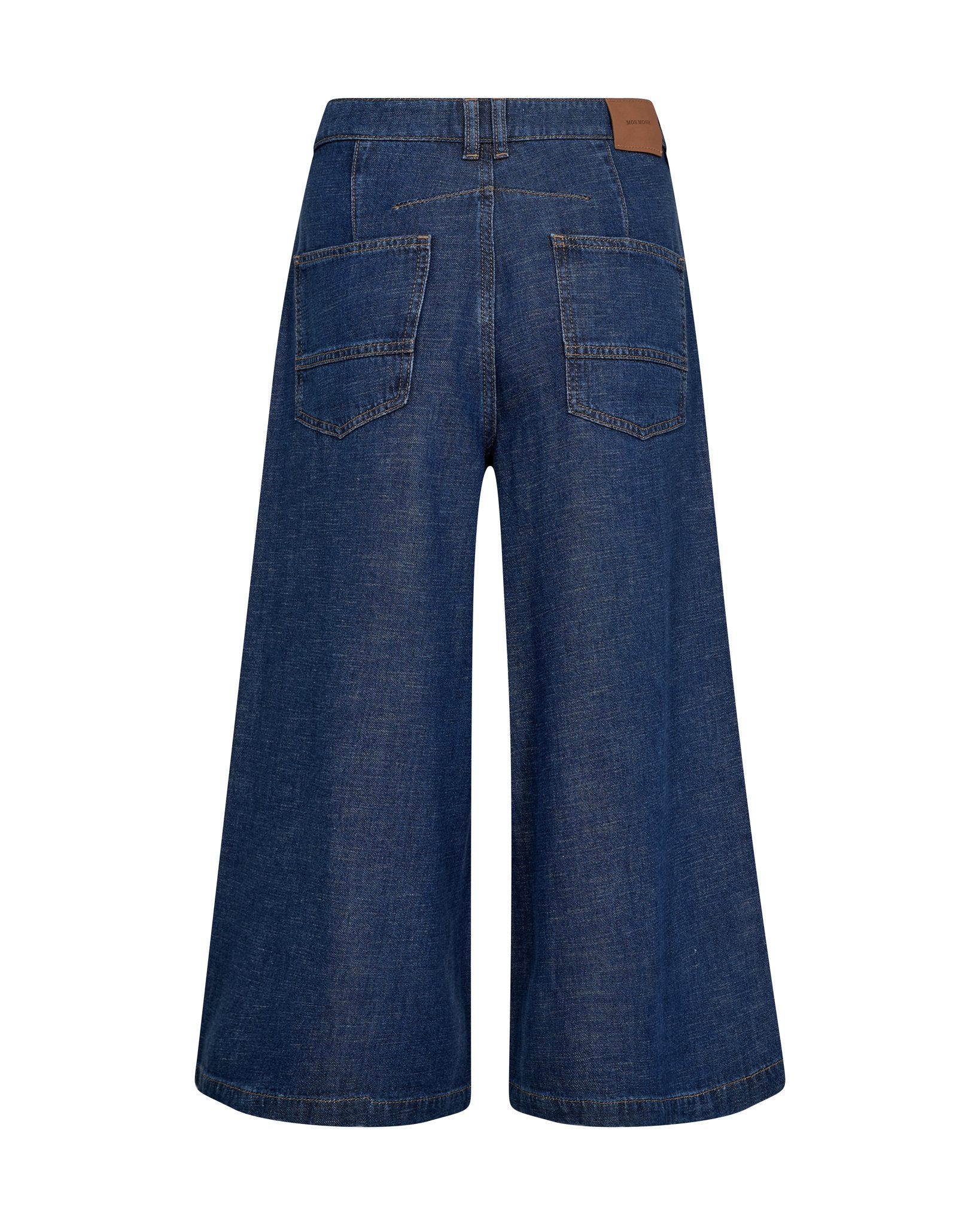 Mos Mosh Wide Leg Dark Blue