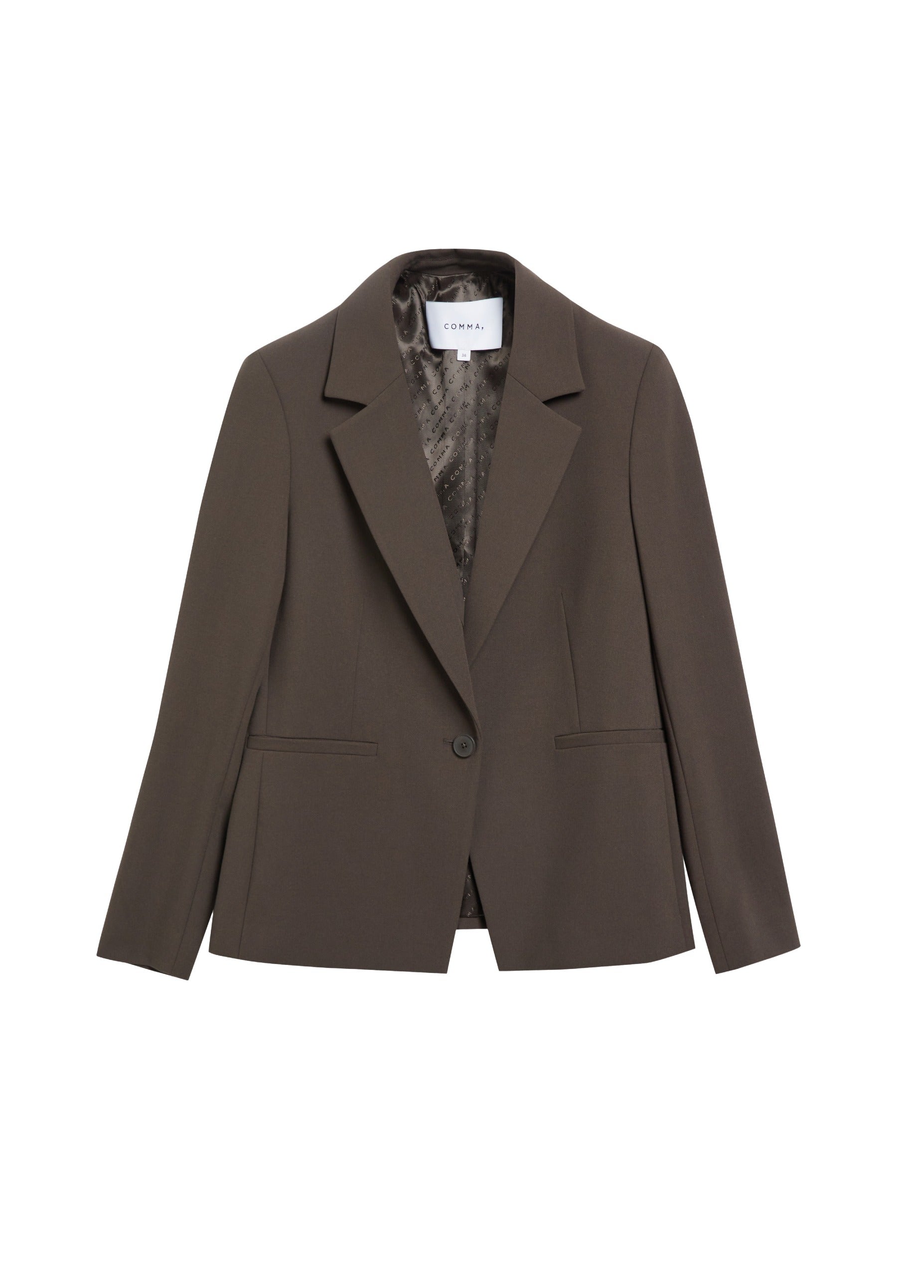 Blazer mit Leistentaschen