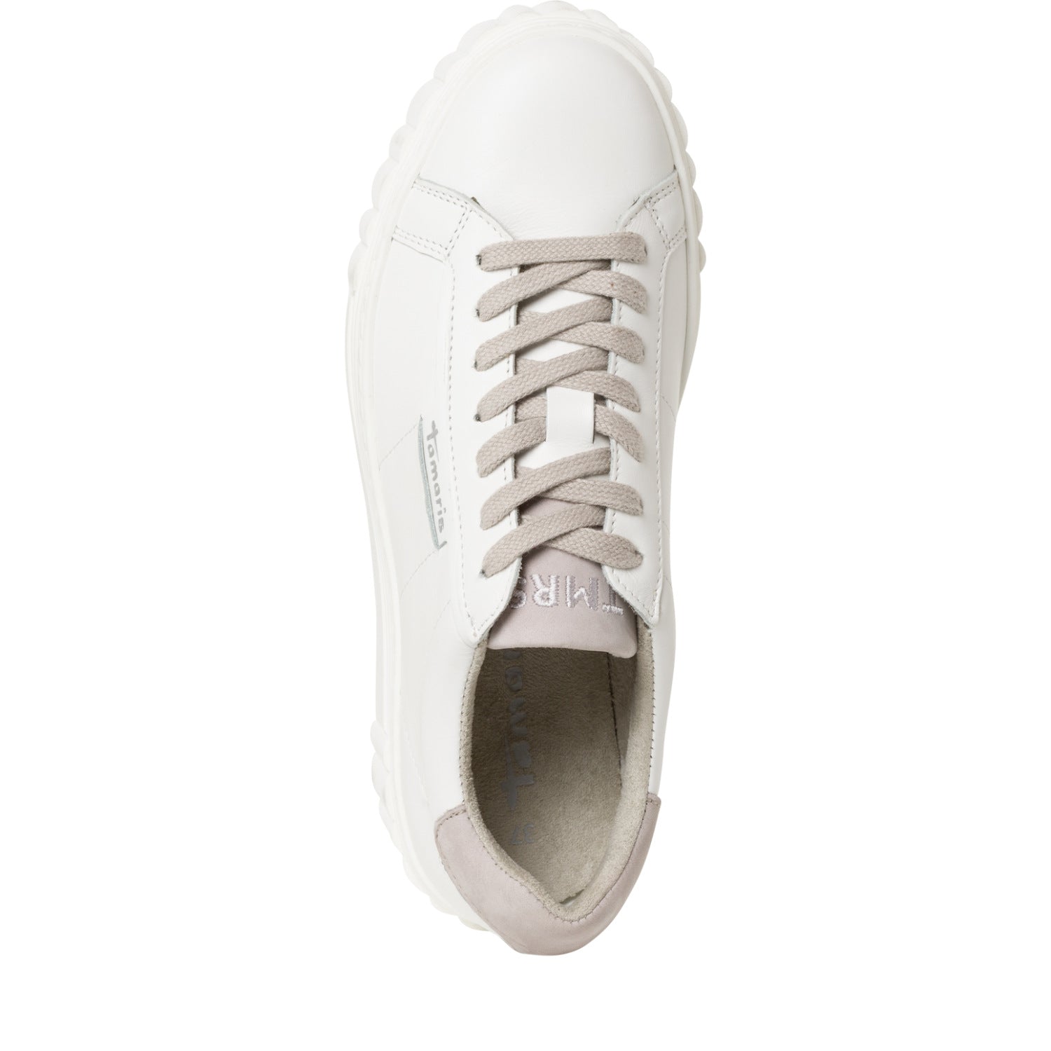 Tamaris Schuhe White Leather