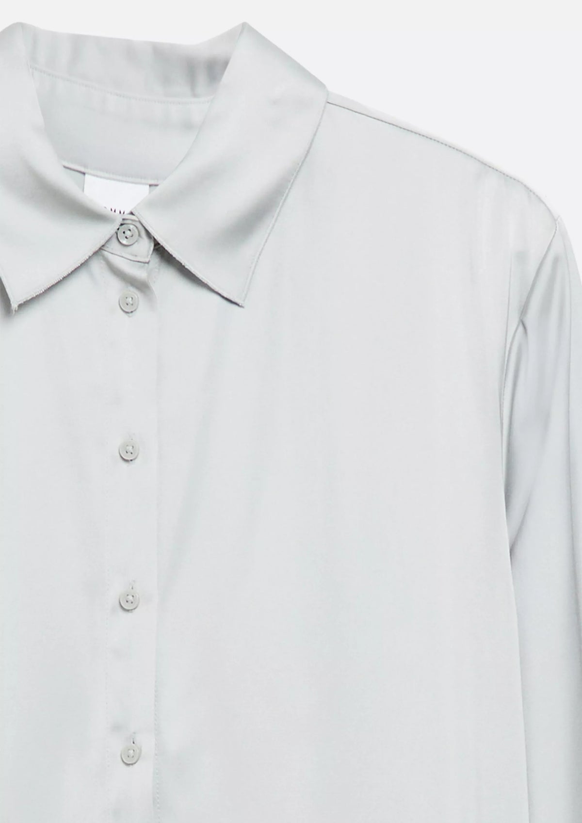 Bluse aus Satin