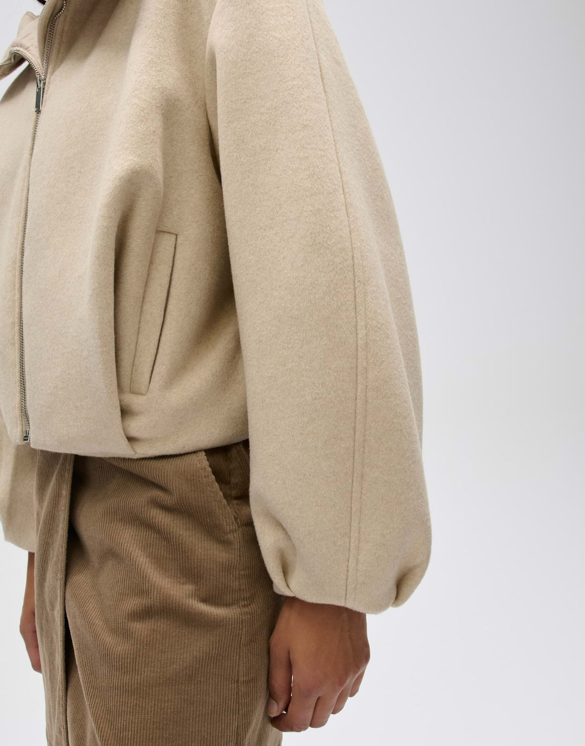 Wolljacke Halenso