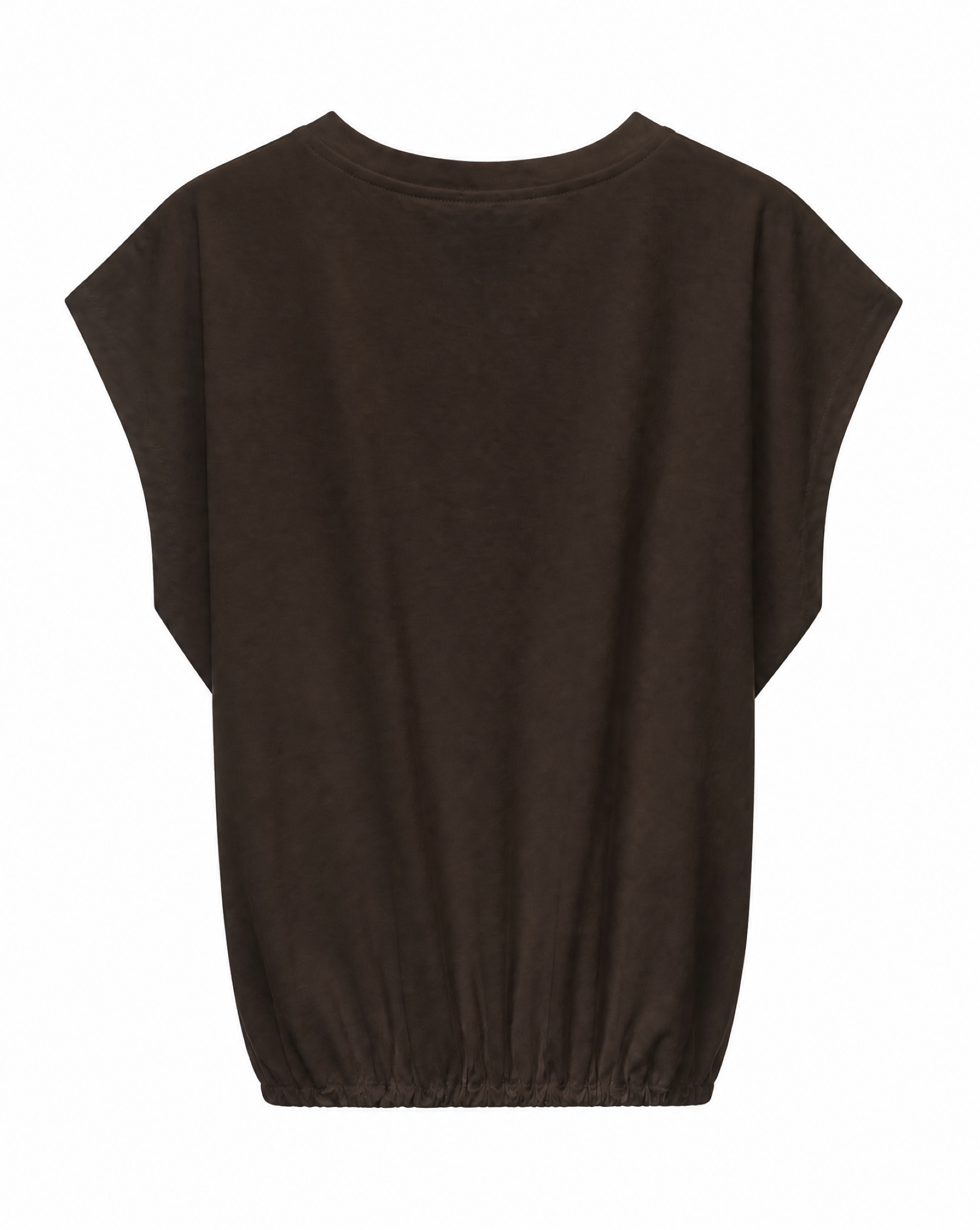 T-Shirt mit Ballonsaum
