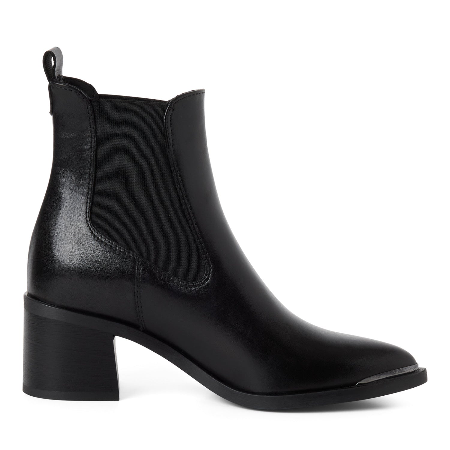 Stiefelette mit Blockabsatz