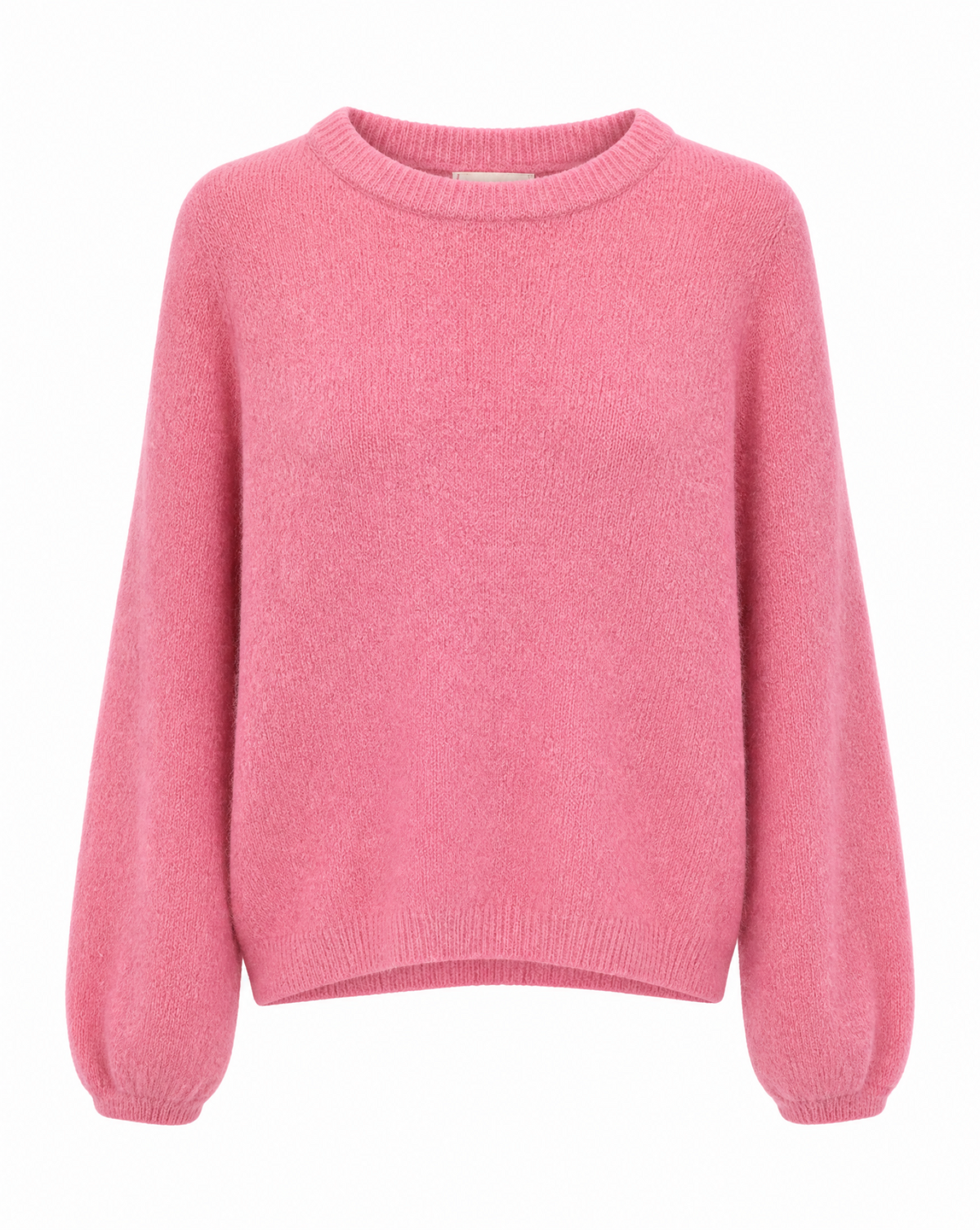 Strickpullover mit Rundhalsausschnitt