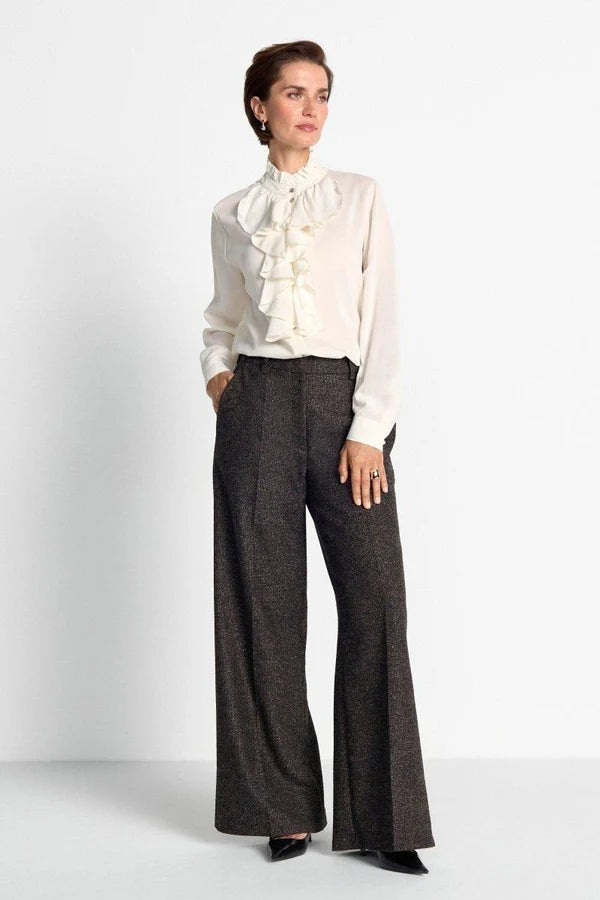 Hose in Tweed-Optik