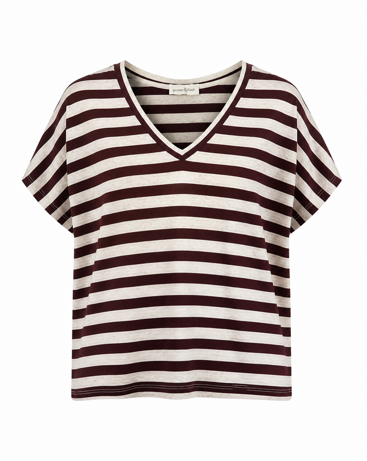 T-Shirt mit Streifen