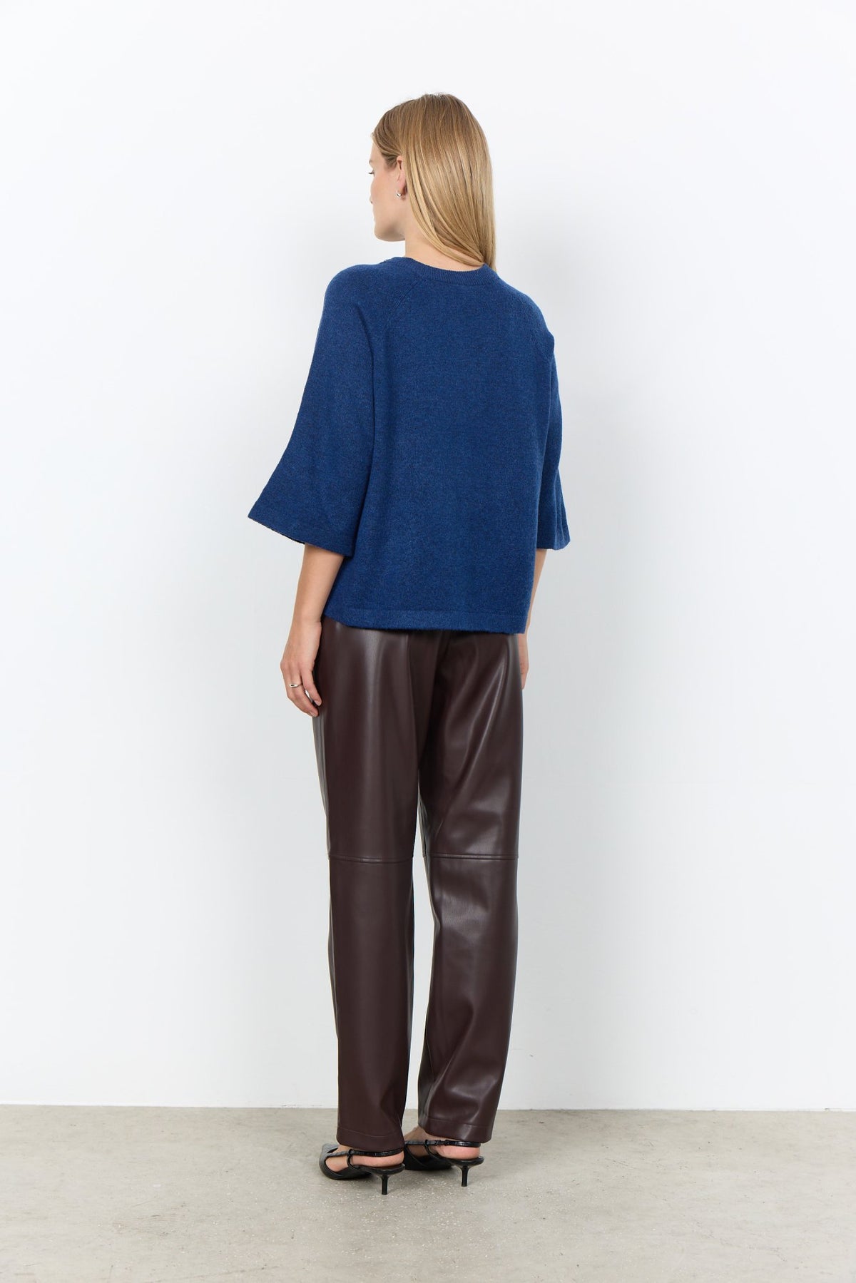 Soyaconcept Strickpullover Navy Peony Melange