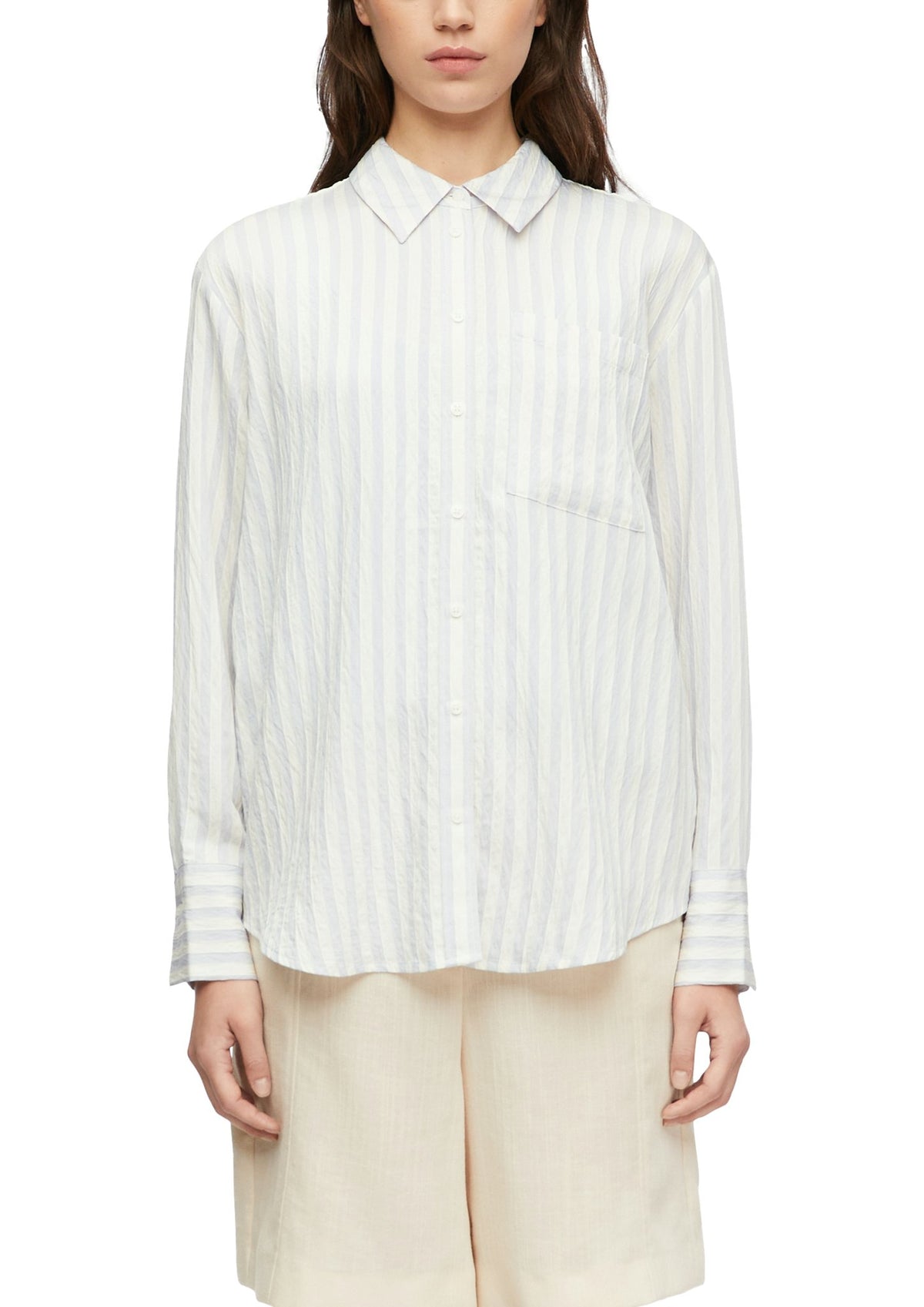 Bluse mit Streifen