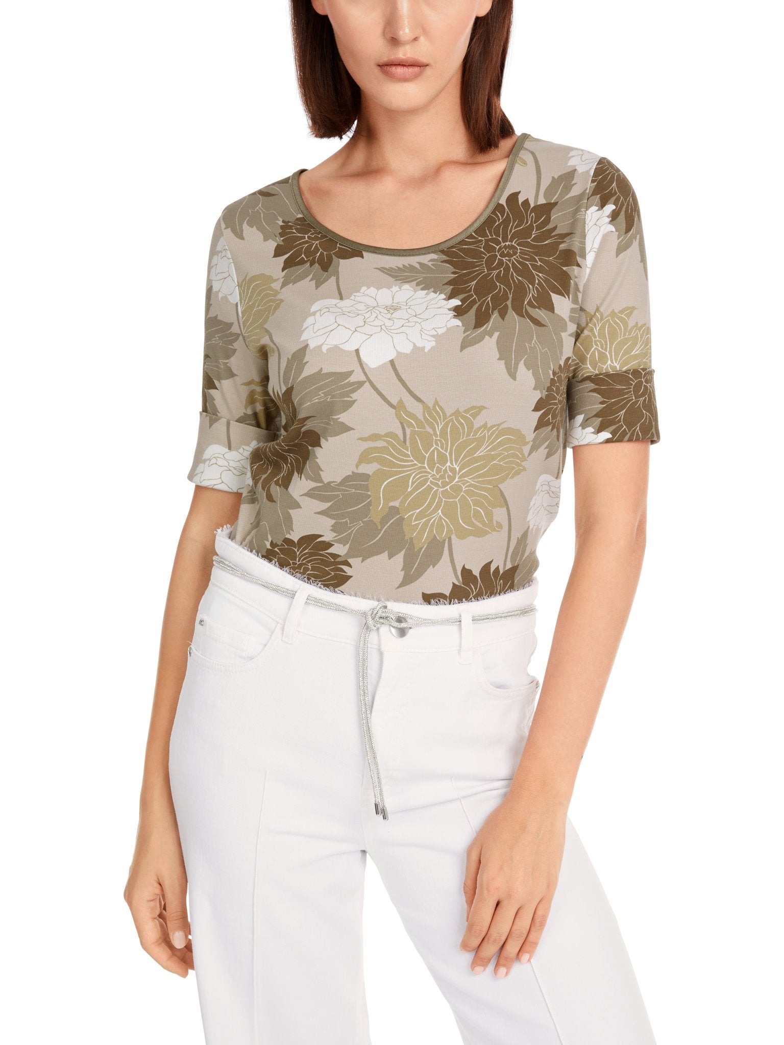 MarcCain Collections T-Shirts Deep Pearl