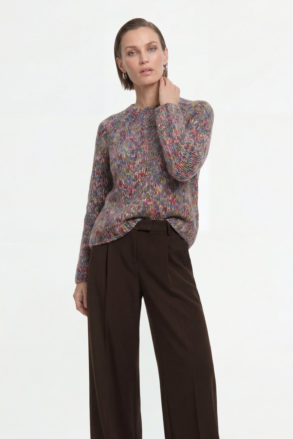Rich & Royal Strickpullover Capri Blue