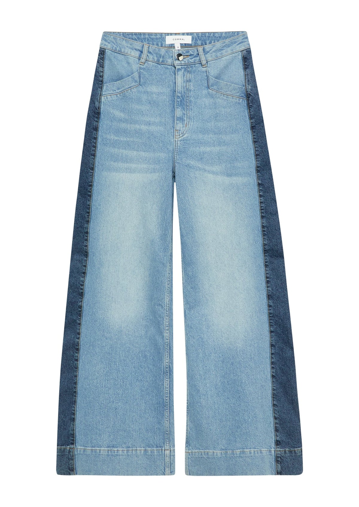 Comma Wide Leg Blue