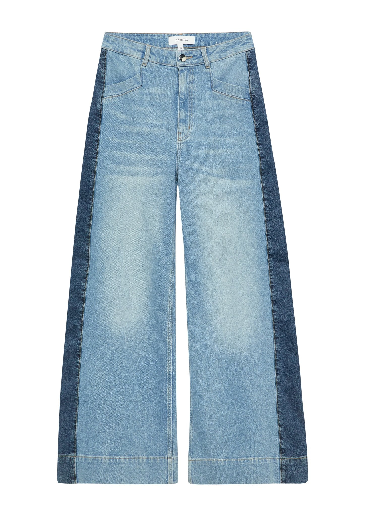 Comma Wide Leg Blue