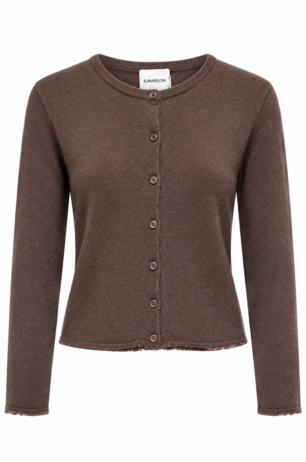 Strickjacke mit Fransen