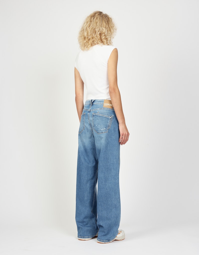 Gang Wide Leg Cool Vint Midblue