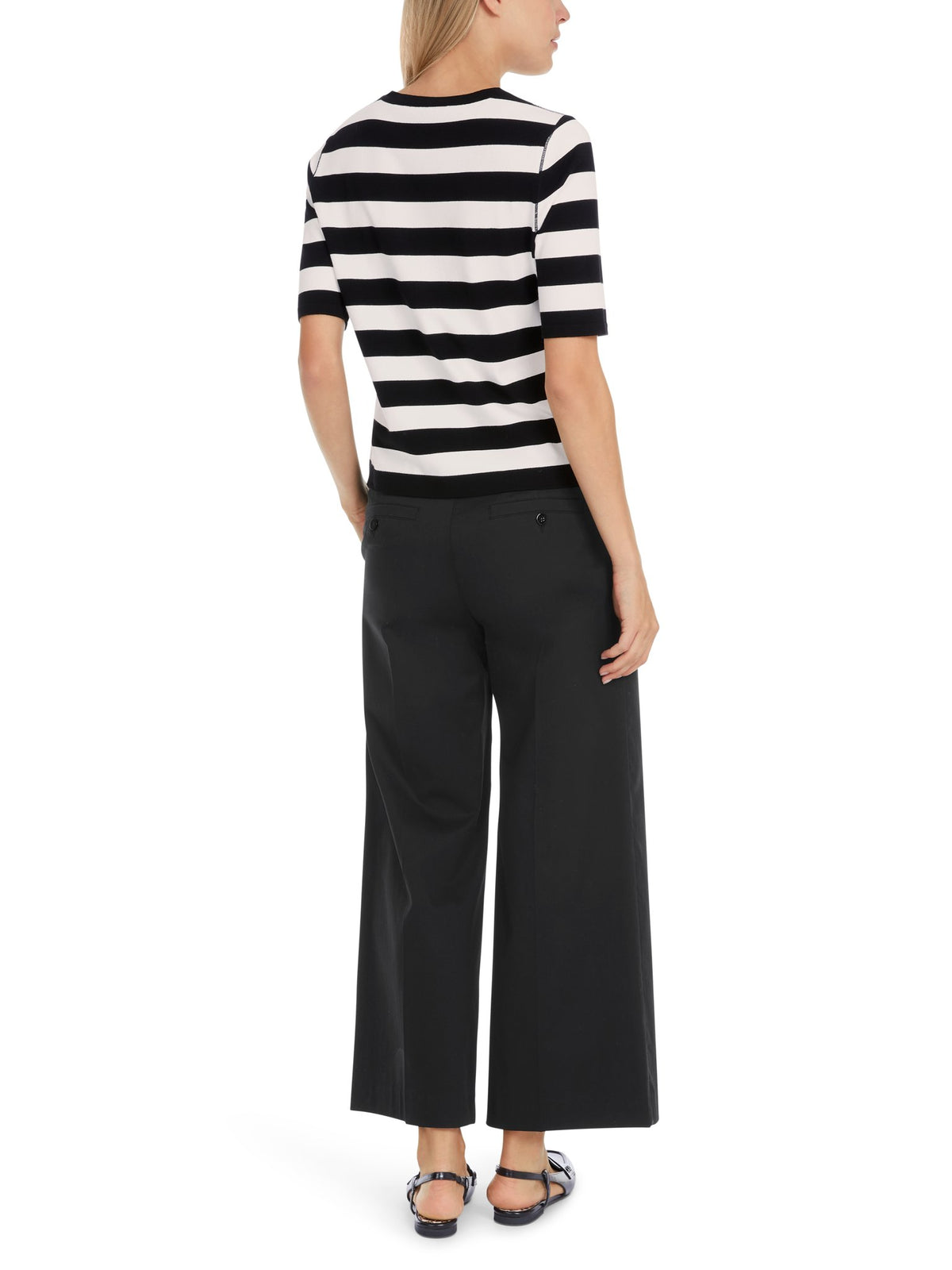 MarcCain Additions Strickpullover White And Black