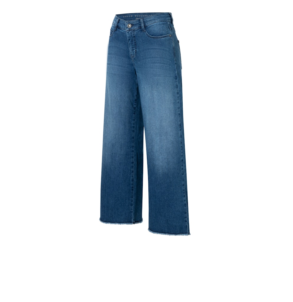MAC Wide Leg Storm Blue Authentic Wash