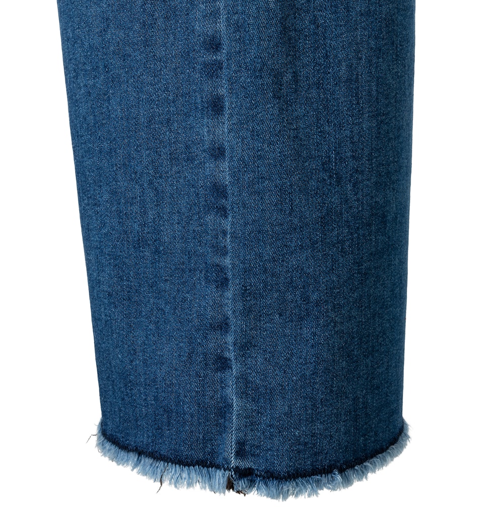 MAC Wide Leg Storm Blue Authentic Wash