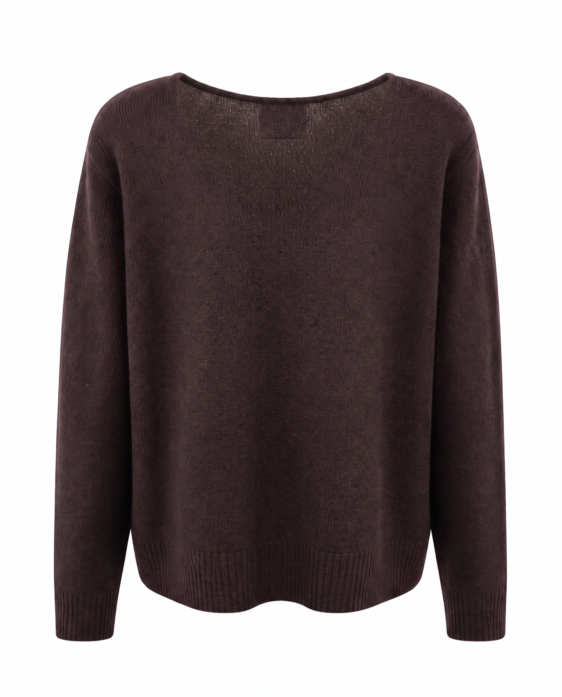Strickpullover mit V-Ausschnitt