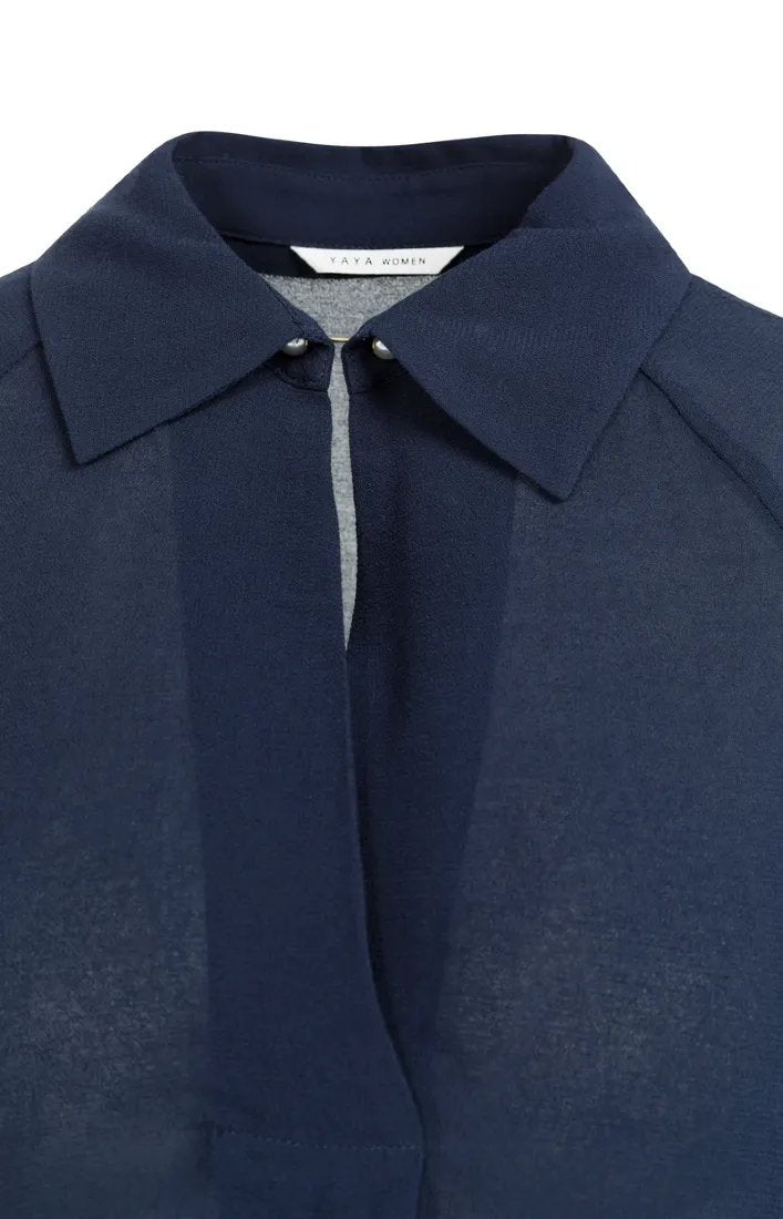 Yaya Polos Navy Blazer Blue