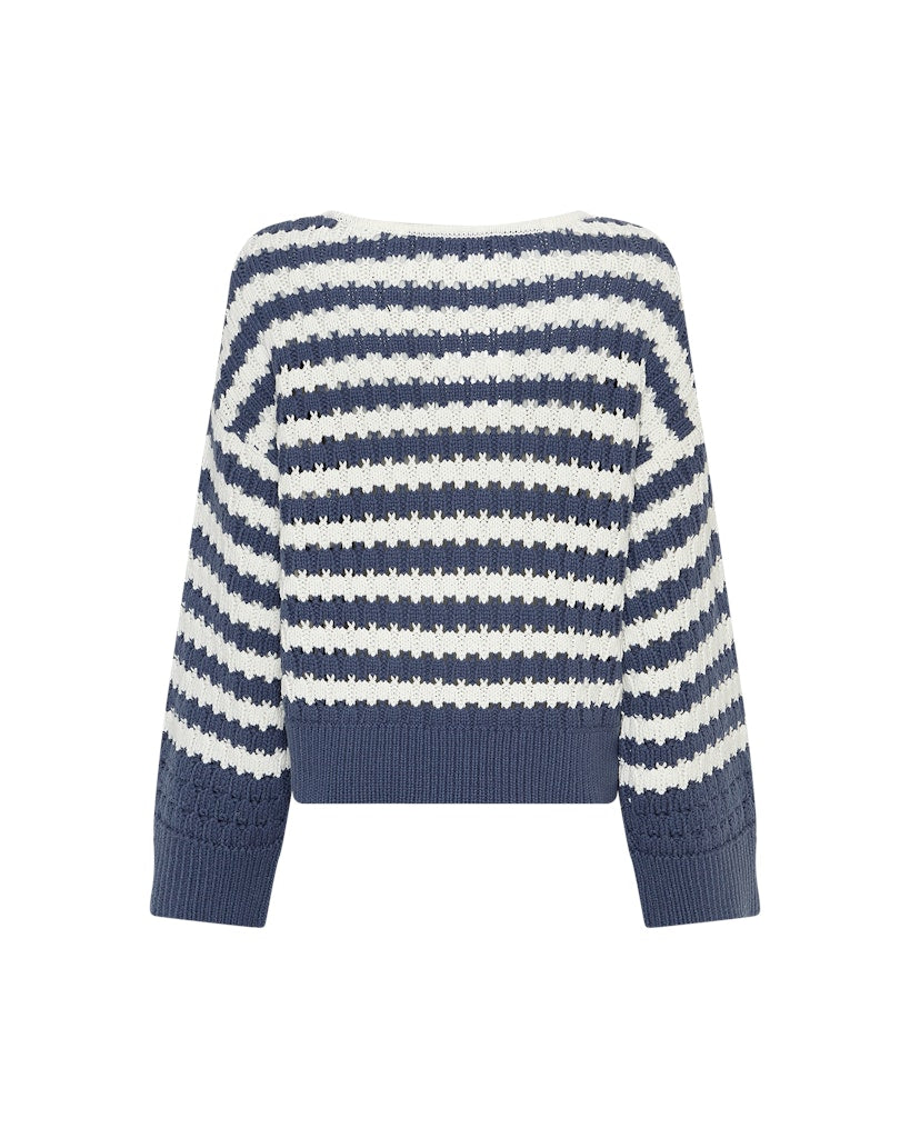 MSCH Copenhagen Strickpullover V Indigo Egret