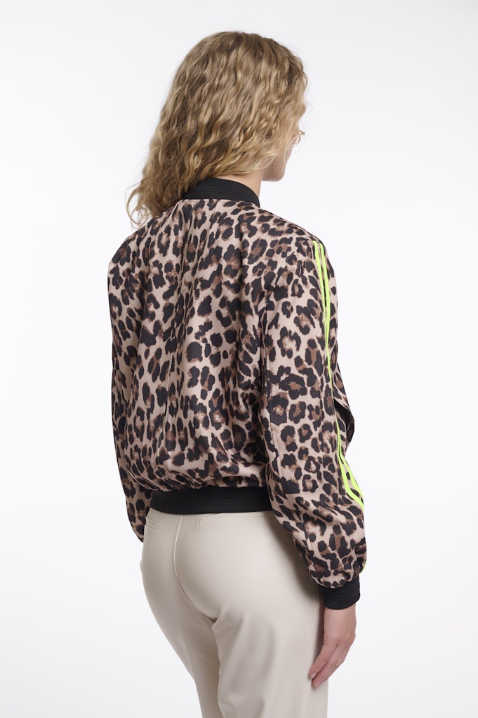 Rino&Pelle Bomberjacken Leopard Neon