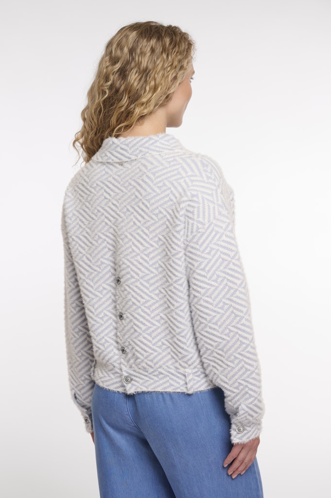 Rino&Pelle Jacken Light Blue Graphic