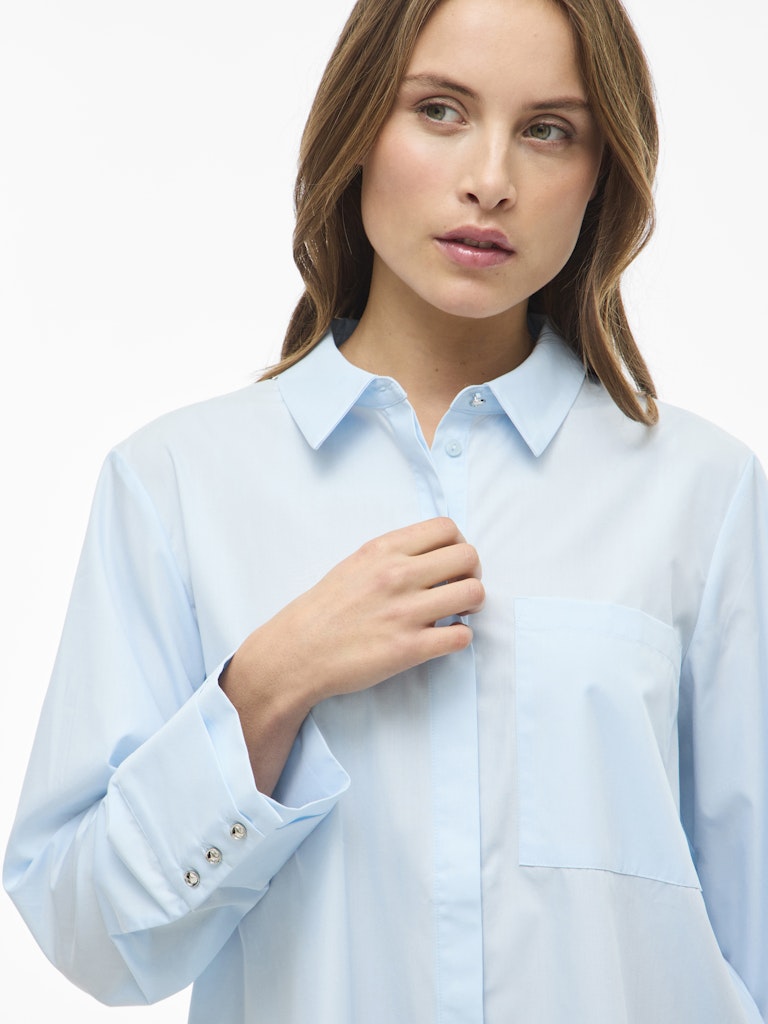 VILA Blusen Nantucket Breeze