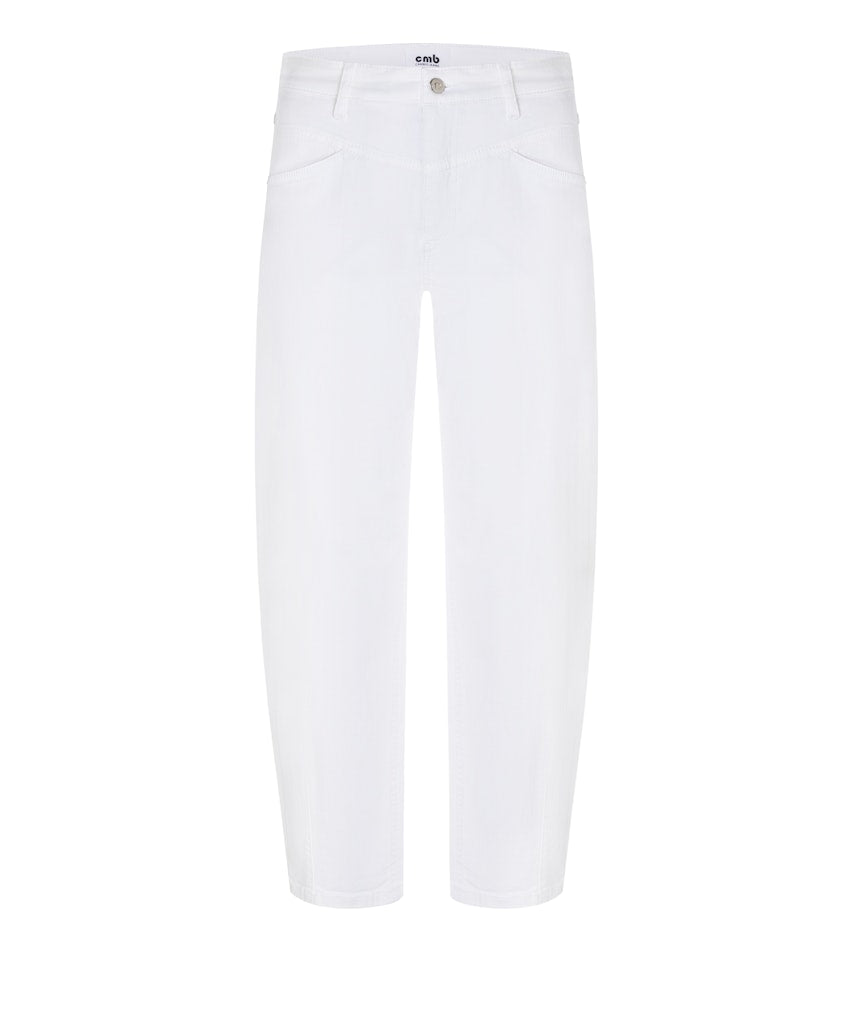 Cambio O-Shape Pure White Summer Stoned