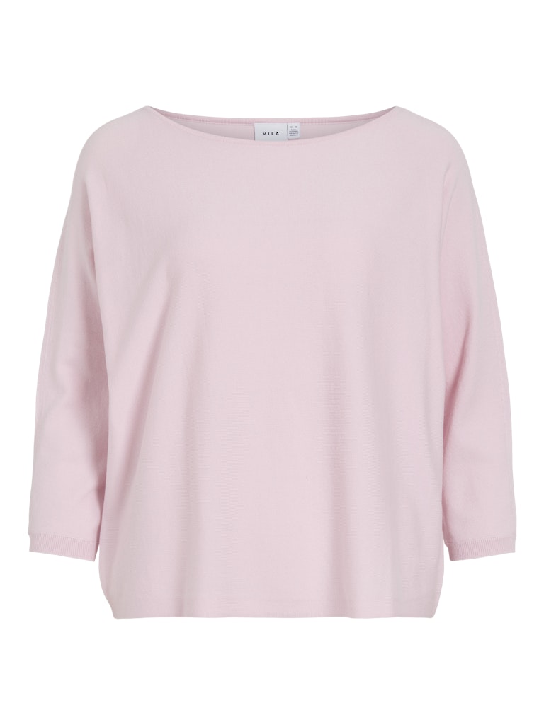 VILA Strickpullover Cherry Blossom/Melange