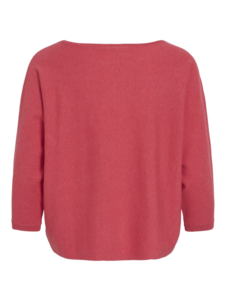 VILA Strickpullover Hibiscus/Melange