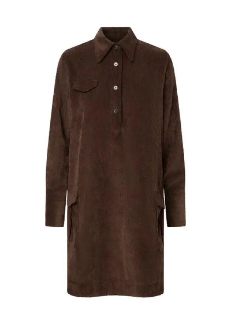 0039 Italy Kleider Chocolate Brown