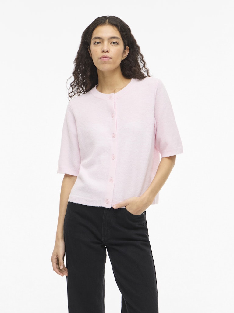 VILA Strickjacken Cherry Blossom/Melange