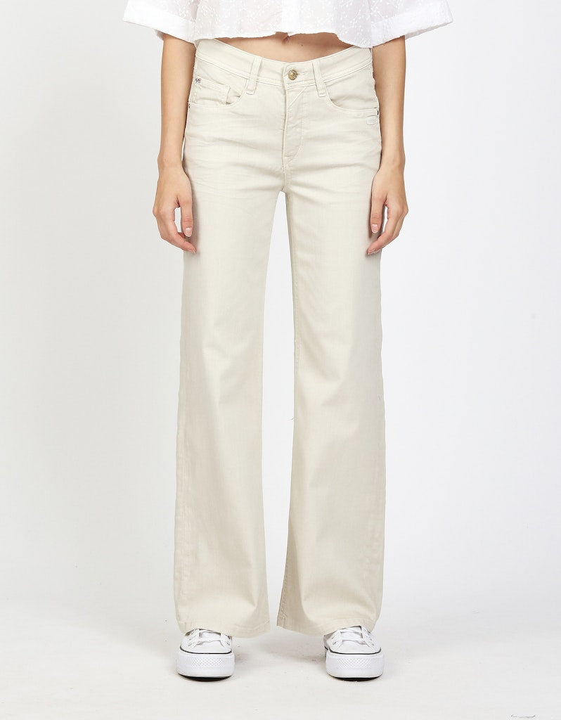 Gang Straight Leg Natural Beige Wash