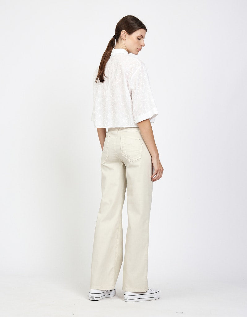 Gang Straight Leg Natural Beige Wash