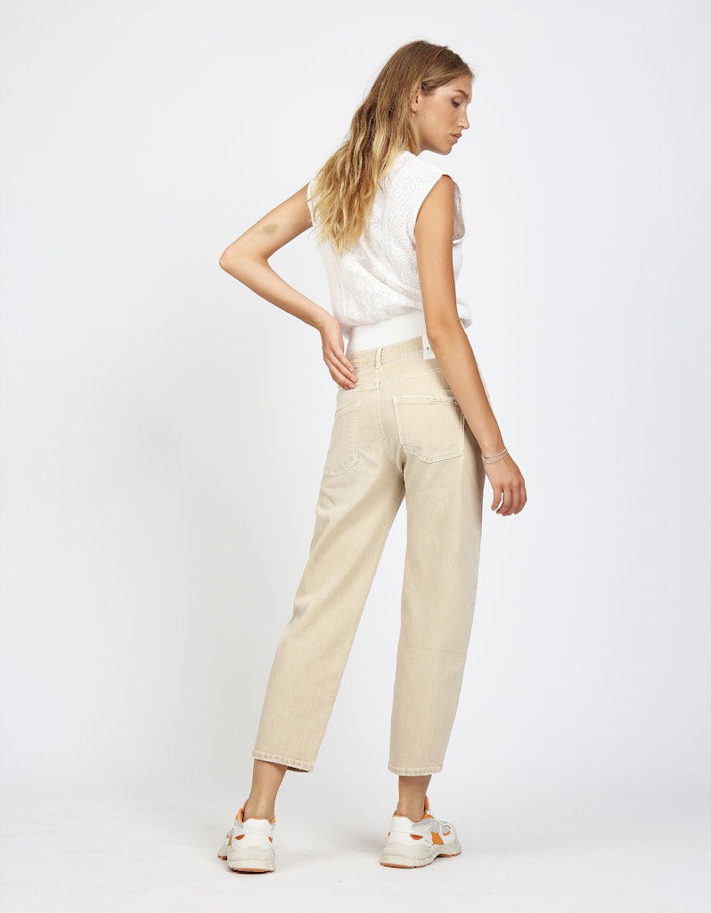 Gang O-Shape Beige Used Wash