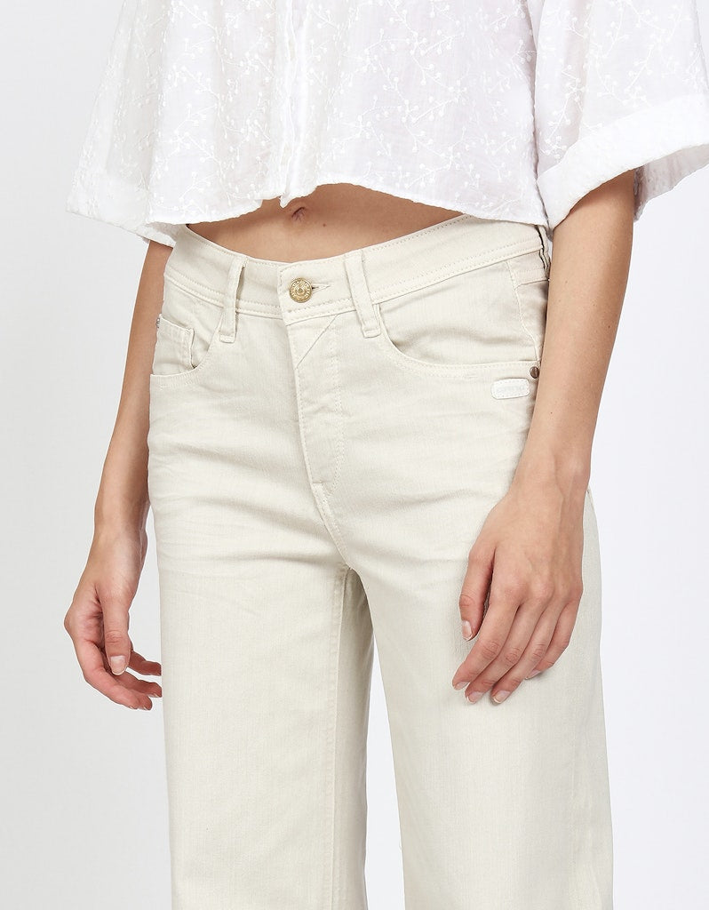 Gang Straight Leg Natural Beige Wash