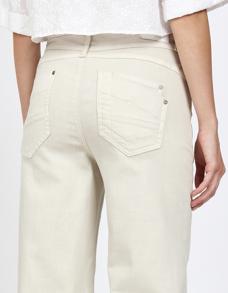 Gang Straight Leg Natural Beige Wash