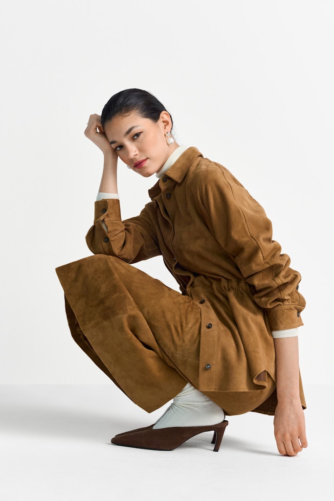 Rich & Royal Hemdjacken Cinnamon